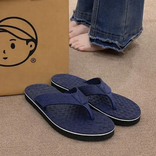 Slippers with Anti-Skid Sole for Men’s Casual Home Use