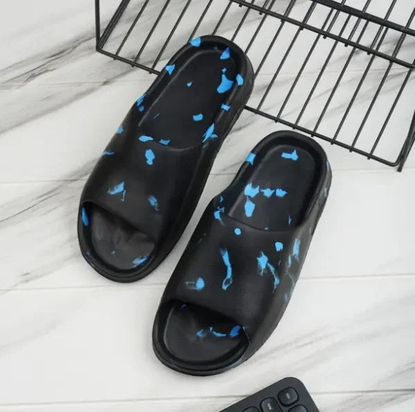 Liberty A-HA DREAMWALKM Casual Slider For Men - Black | Slip-on/Flip Flops